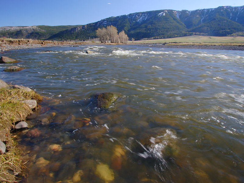 The Lamar Valley of Yellowstone